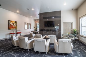 Conference room with tv